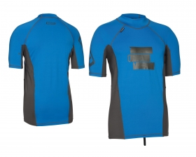 Top ION Lycra RASHGUARD SS Bleu/Gris