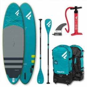 SUP GONFLABLE FANATIC FLY AIR PREMIUM 2022 + PAGAIE 35% Carbone