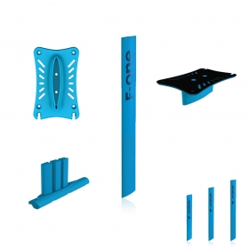 PACK F-ONE MAT ALU FOIL + PLATINE + TITAN MAST FOOT