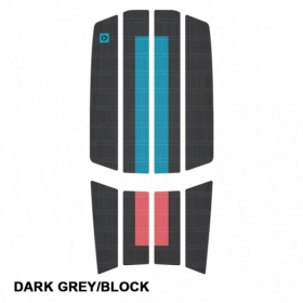 TRACTION FRONT PAD TEAM Dark Grey/Block