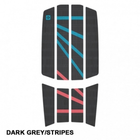 TRACTION FRONT PAD TEAM Dark Grey/Stripes