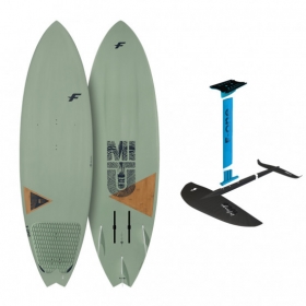 Foil Mirage Carbon 1000 F-ONE + Mitu Pro Bamboo Foil 5'8