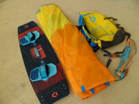 Pack kitesurf EVO 11 + SELECT 141x42cm